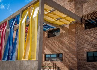 How modern architecture revitalized Sonora Façade of Colegio San José, in Sonora, Mexico