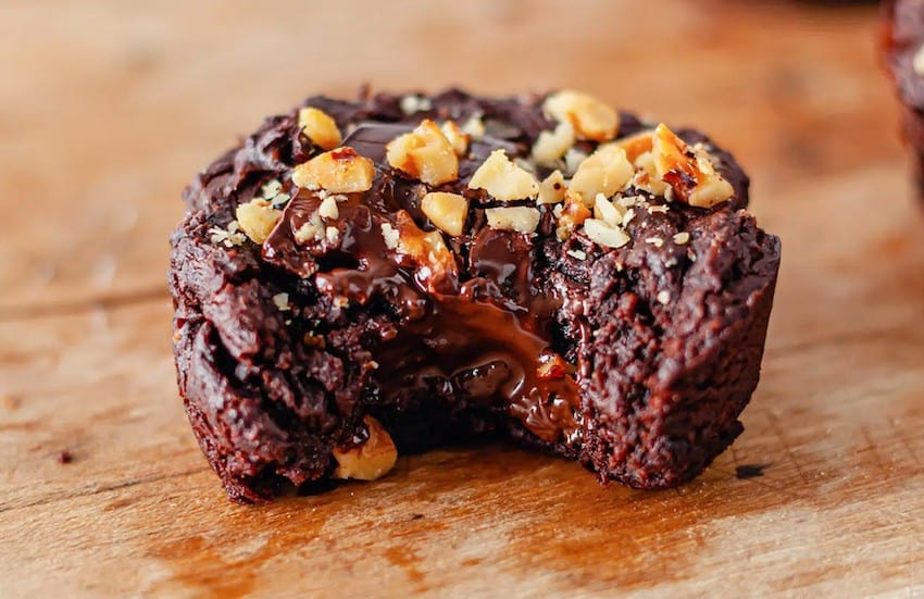 Vegan and gluten-free black bean brownies