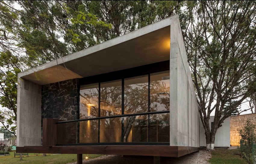 Designed on a single level to facilitate mobility for its users, the space encourages engagement with the surrounding trees and is intended to promote communal activities and a sense of community.