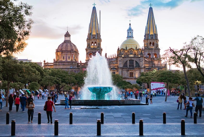 No. 1 on our list of best cities for expats in Mexico is Guadalajara, AKA Mexico City without the smog, traffic and altitude sickness.